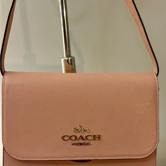 Coach Brynn Flap Crossbody Bag - Pink - Picture 7 of 16